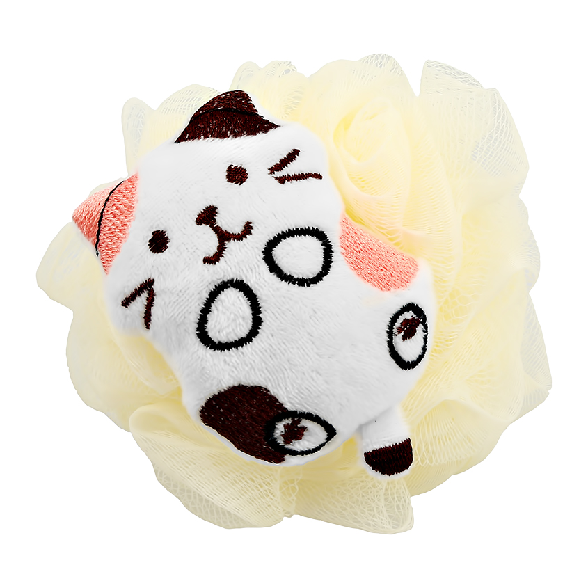 Мочалка-шар для тела DECO. Cute cat