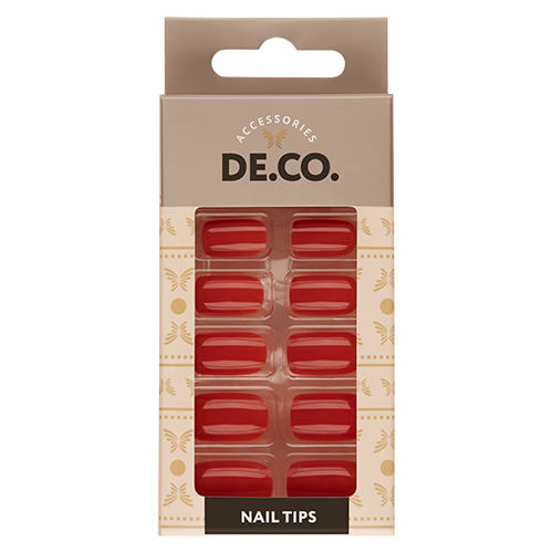 

Набор накладных ногтей DECO. VIVID fiesta 24 шт+ клеевые стикеры 24 шт