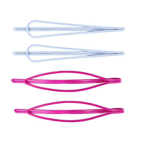 

Набор невидимок LADY PINK simple 2 шт