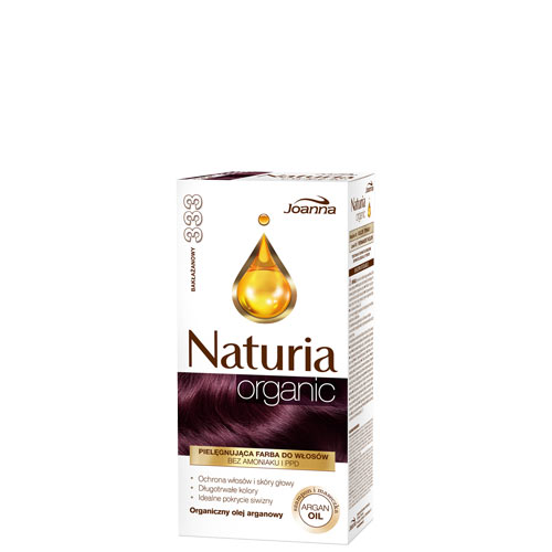

Краска для волос JOANNA NATURIA ORGANIC тон 333 баклажановый