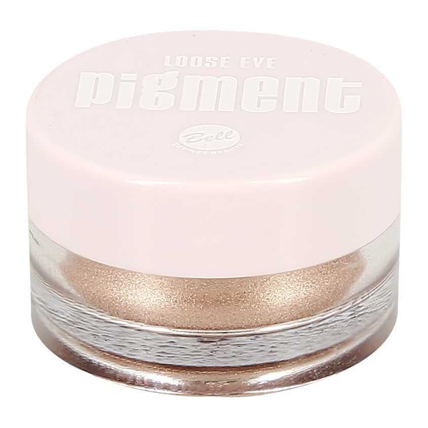 Тени для век BELL LOOSE EYE PIGMENT тон 03 golden beige тени для век pigmentos starlight eye pigment bell 04 copper