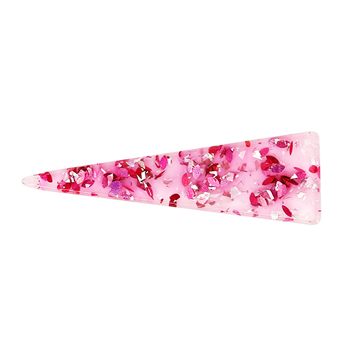 

Заколка зажим LADY PINK plastic