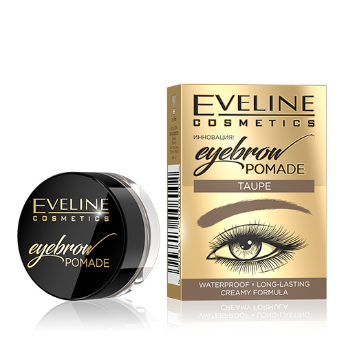

Помада для бровей EVELINE EYEBROW POMADE тон taupe