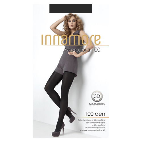 

Колготки женские INNAMORE MICROFIBRA 100 den тон Grigio р-р 3
