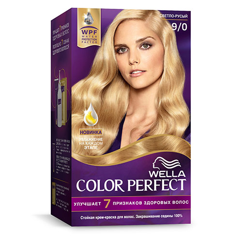 

Крем-краска для волос WELLA COLOR PERFECT тон 9/0 Светло-русый