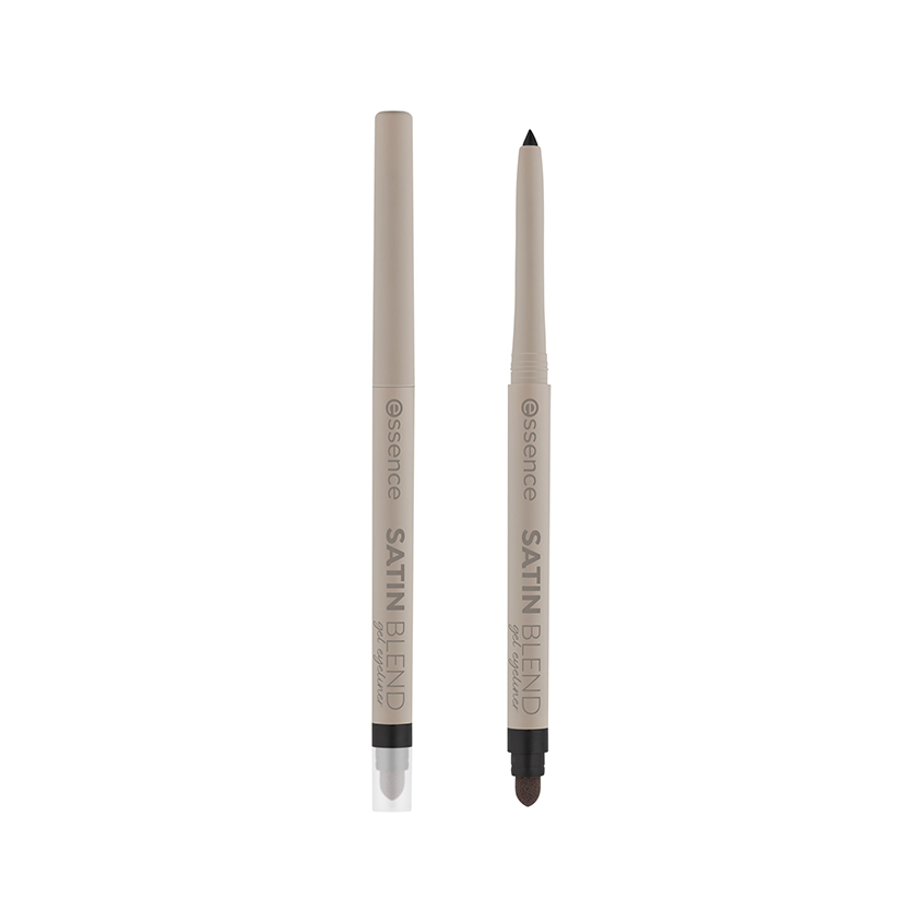 Карандаш для глаз ESSENCE SATIN BLEND гелевый тон 01 Pure black