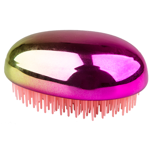 

Щетка для волос LADY PINK DETANGLING BRUSH распутывающая ombre pink-yellow