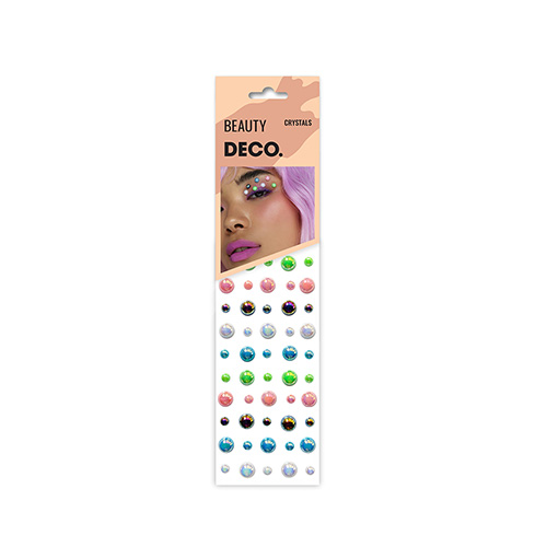 

Кристаллы для лица и тела DECO. CRYSTALS by Miami tattoos Aqua