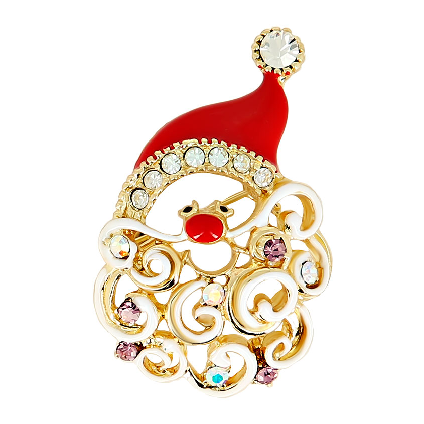 

Брошь LADY PINK HAPPY NEW YEAR!