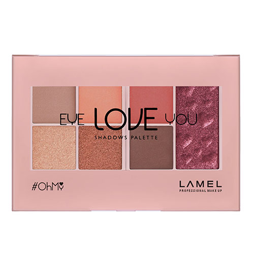 

Набор теней для век LAMEL PROFESSIONAL OH MY EYE LOVE YOU тон 402