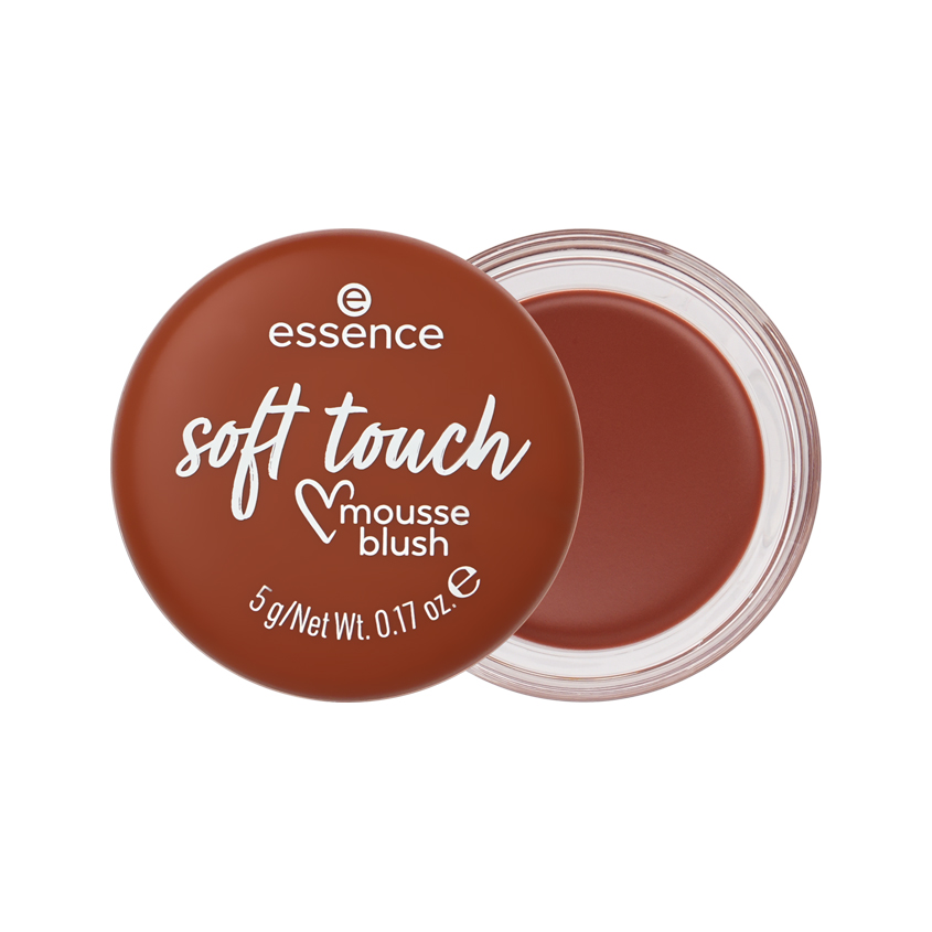 Румяна для лица ESSENCE SOFT TOUCH MOUSSE муссовые тон 20 Rustic rouge