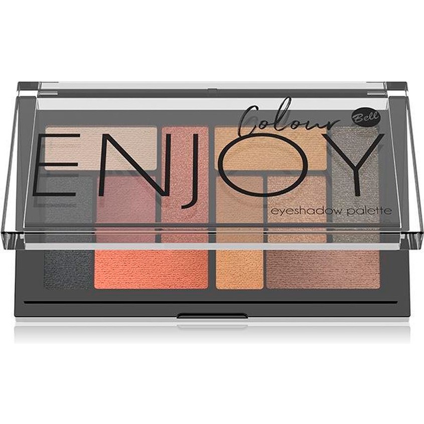 Палетка теней для век BELL COLOUR ENJOY EYESHADOW PALETTE тон 01 bell палетка теней для век bell colour enjoy eyeshadow palette тон 01