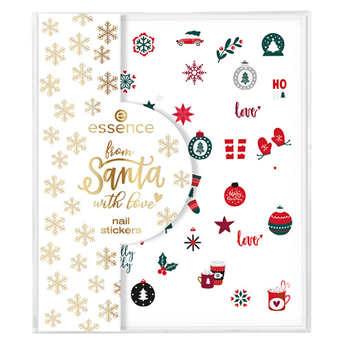 

Наклейки для ногтей ESSENCE FROM SANTA WITH LOVE
