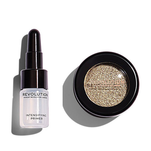 

Тени для век и праймер REVOLUTION FLAWLESS FOILS тон retreat
