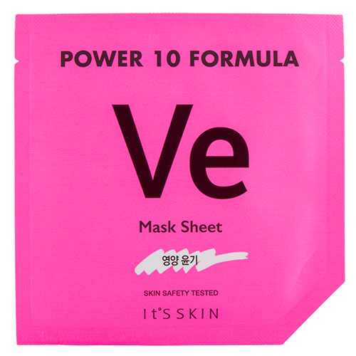 Маска для лица ITS SKIN POWER 10 FORMULA VE с витамином E питательная 25 мл