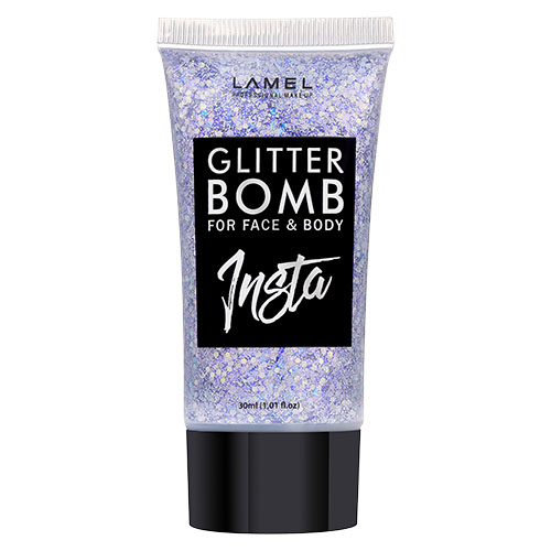 

Глиттер для лица LAMEL PROFESSIONAL INSTA GLITTER BOMB жидкий тон 401