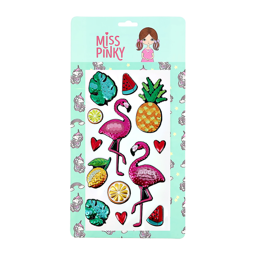 

3D Стикеры MISS PINKY