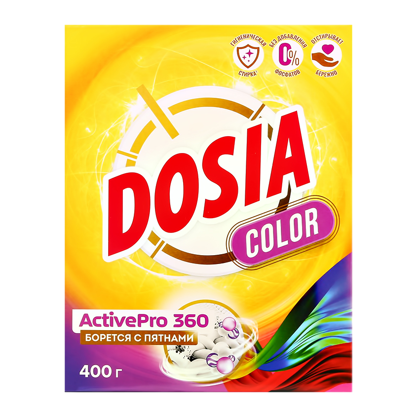 DOSIA Порошок стиральный DOSIA COLOR 400 гр