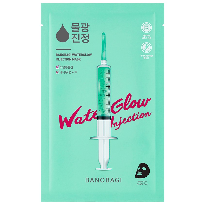 BANOBAGI Маска для лица BANOBAGI WATER GLOW INJECTION MASK 30 г маска для лица banobagi маска для лица water glow injection mask