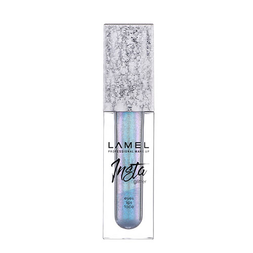 

Глиттер для лица LAMEL PROFESSIONAL INSTA LIQUID EYESHADOW жидкий тон 401