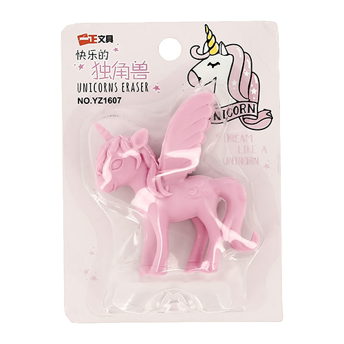 Ластик `FUN` Unicorn pink
