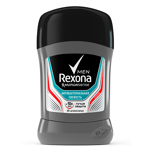 

Део-стик муж. REXONA MEN АНТИБАКТЕРИАЛЬНАЯ СВЕЖЕСТЬ антиперспирант 50 мл