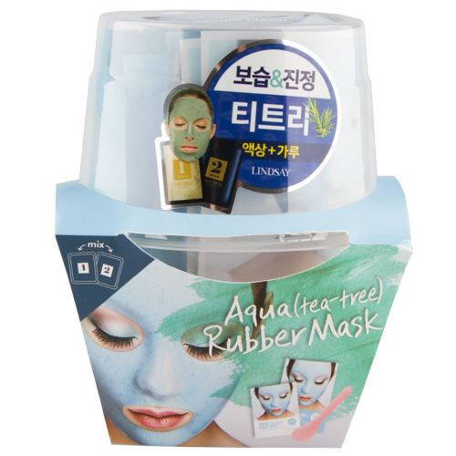 

Маска для лица LINDSAY MAGIC MASK альгинатная моделирующая с экстрактом чайного дерева 2 х 65 г + 2 х 6,5 г