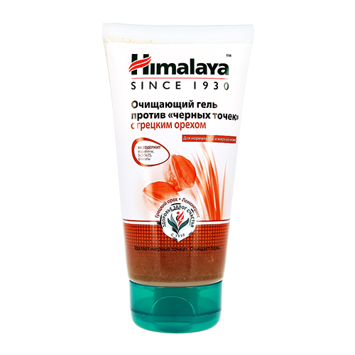 

Гель для умывания HIMALAYA HERBALS против черных точек с грецким орехом 150 мл