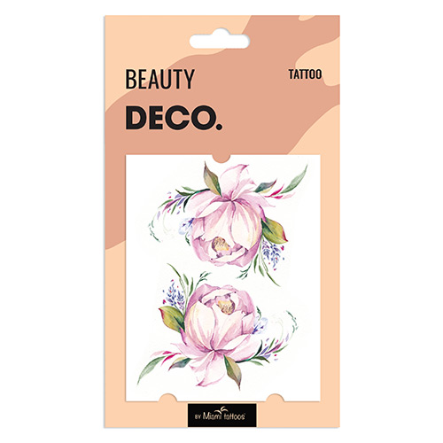 

Татуировка для тела DECO. WATERCOLOR STORY by Miami tattoos переводная Floral story
