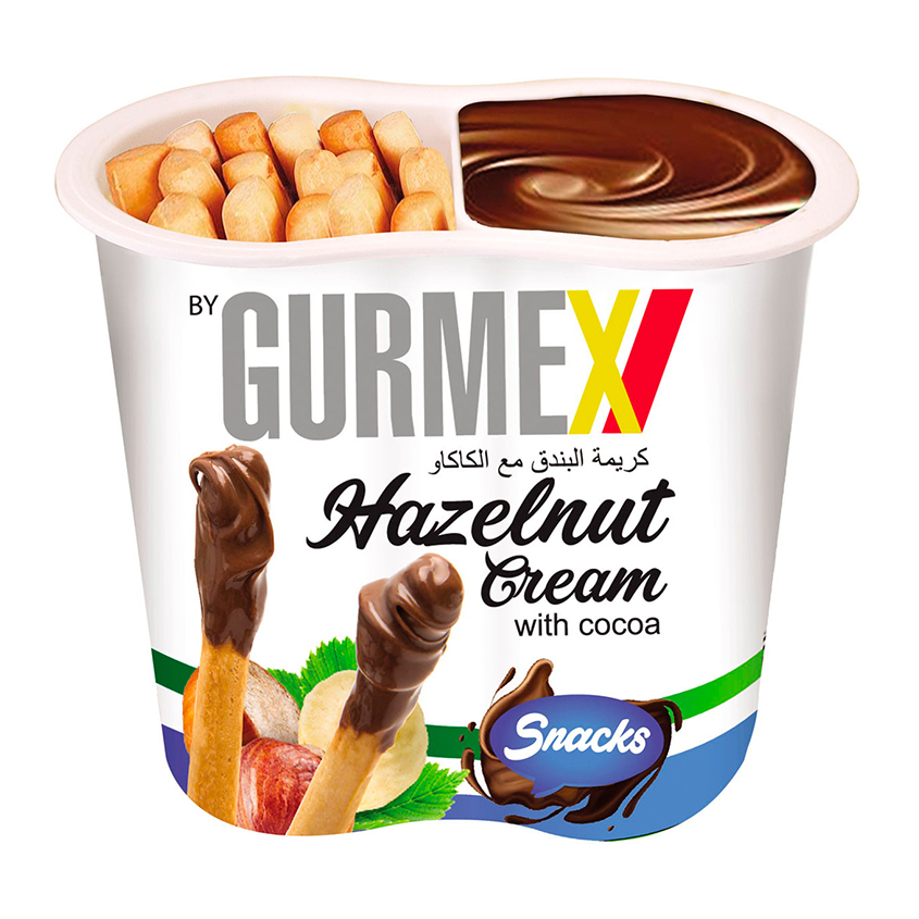 

Палочки GURMEX с ореховой пастой 55 г