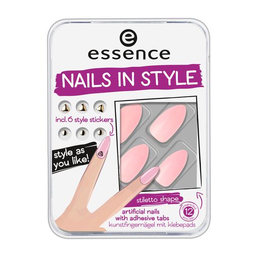 

Накладные ногти ESSENCE NAILS IN STYLE тон 03 на клейкой основе