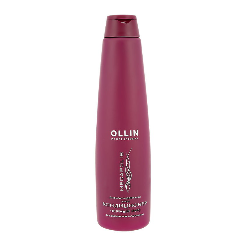 OLLIN Кондиционер для волос OLLIN MEGAPOLIS на основе черного риса 300 мл кондиционер для восстановления волос экстрак черного риса