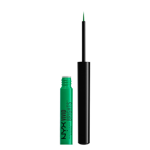 

Подводка для глаз NYX PROFESSIONAL MAKEUP VIVID BRIGHTS тон 07 ENVIE цветная жидкая