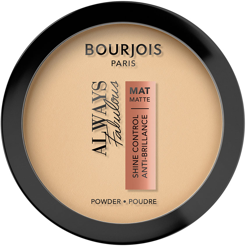 

Пудра компактная для лица BOURJOIS ALWAYS FABULOUS матирующая тон 115 golden ivory