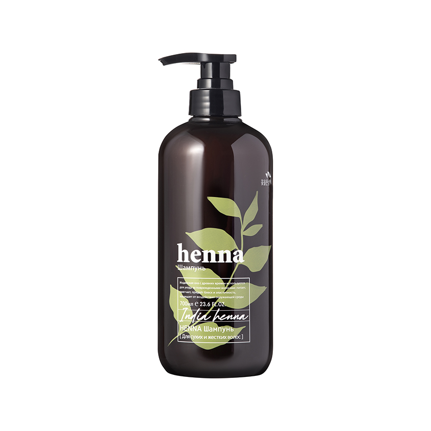 Шампунь для волос FLOR DE MAN HENNA для сухих и жестких волос 700 мл