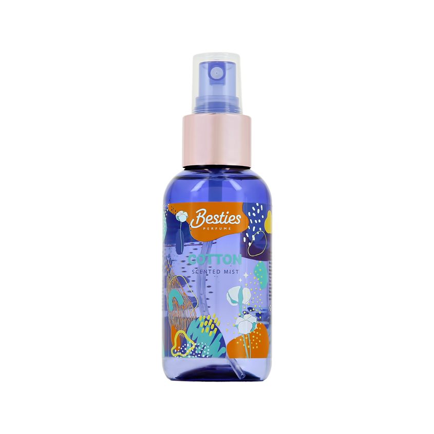 Парфюмированный мист для тела BESTIES SCENTED MIST cotton жен. 100 мл