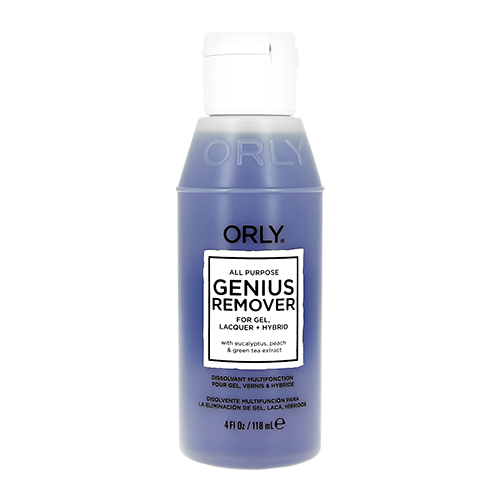 

Жидкость для снятия лака, геля и блесток ORLY GENIUS REMOVER универсальная 118 мл