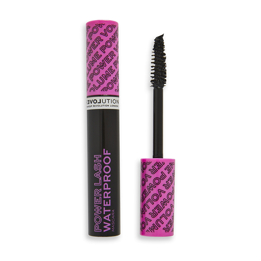 REVOLUTION Тушь для ресниц REVOLUTION RELOVE POWER LASH MASCARA водостойкая тон черный цена и фото