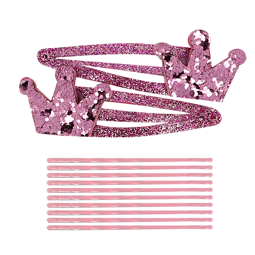 

Набор MISS PINKY невидимка 8 шт, заколка 2 шт