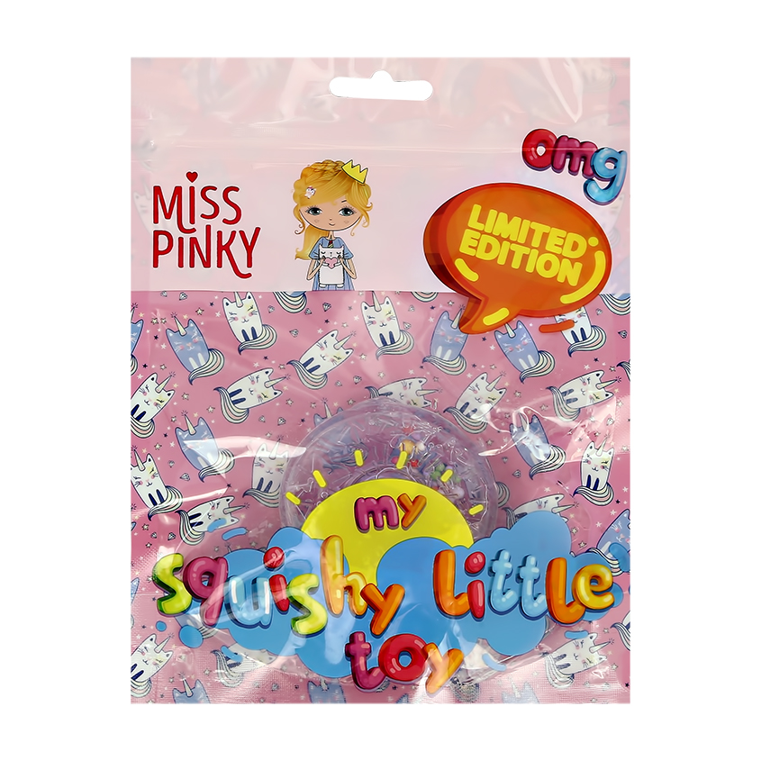 Антистресс `MISS PINKY` пончик