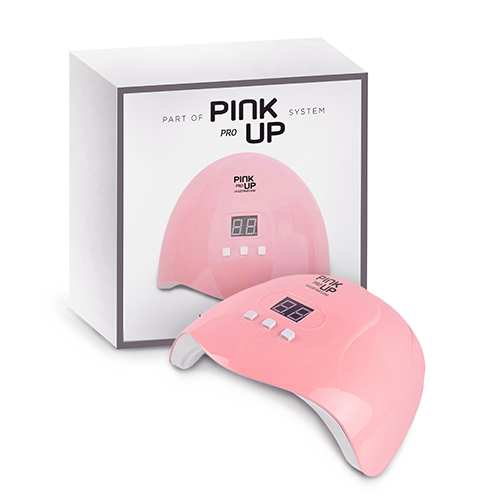 Лампа для полимеризации гель-лака PINK UP PRO UV/LED pink, Для маникюра и педикюра