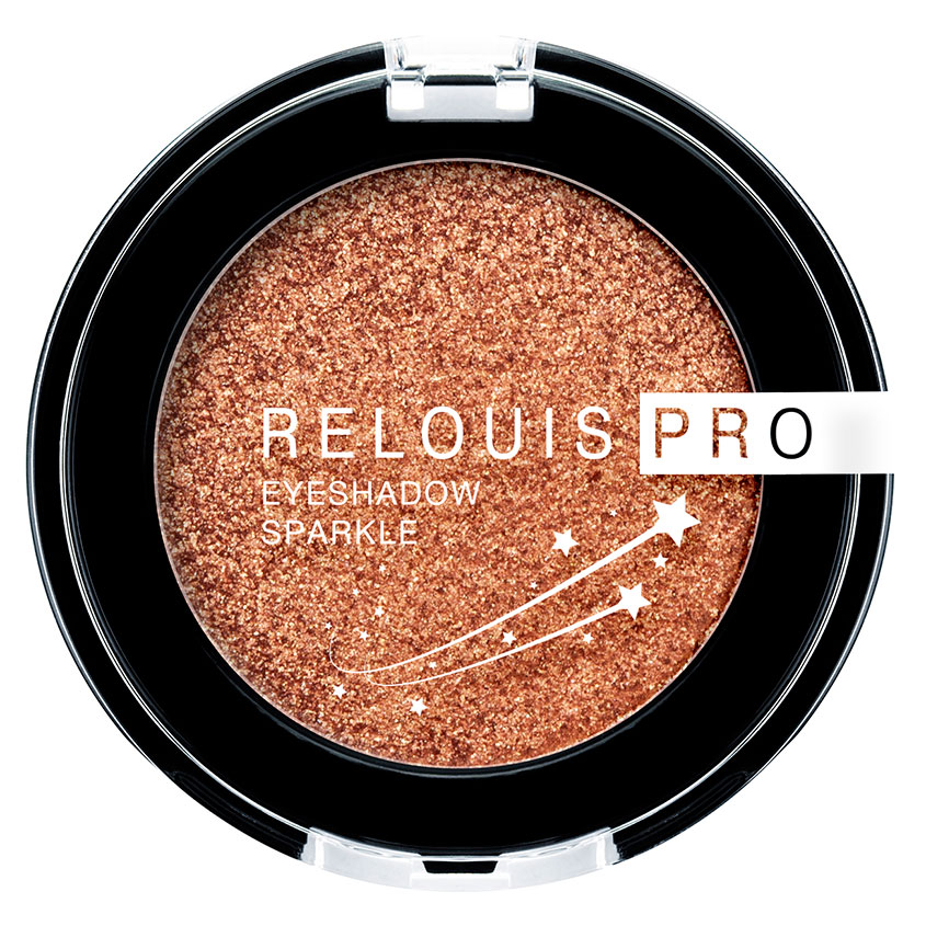 RELOUIS Тени для век RELOUIS RELOUIS PRO EYESHADOW SPARKLE тон 04 goddess