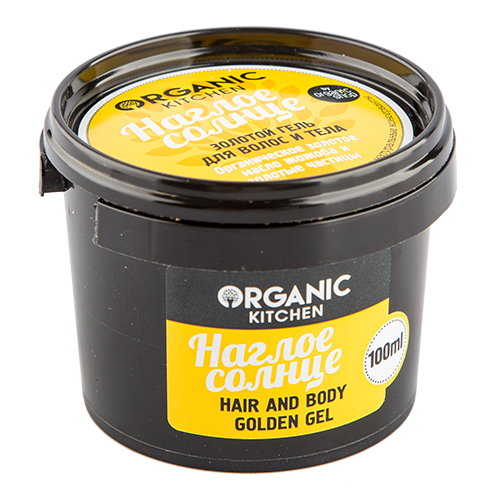 

Гель для волос и тела ORGANIC KITCHEN Наглое солнце 100 мл