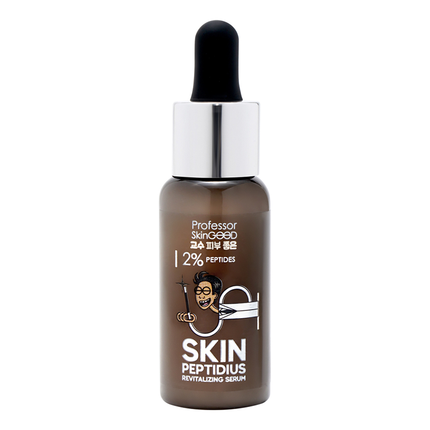 сыворотка для лица professor skingood сыворотка для лица skin peptidius revitalizing serum увлажняющая с пептидами лифтинг и anti age эффект PROFESSOR SKINGOOD Сыворотка для лица PROFESSOR SKINGOOD с пептидным комплексом 30 мл