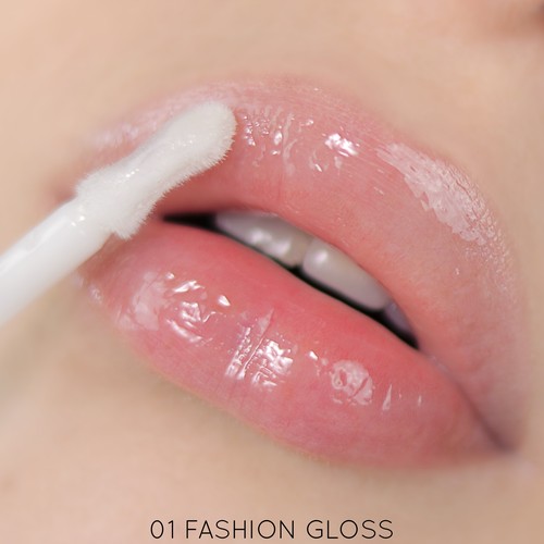 Блеск для губ `RELOUIS` FASHION GLOSS тон 01 (Грезы Лос-Анджелеса) с зеркальным эффектом