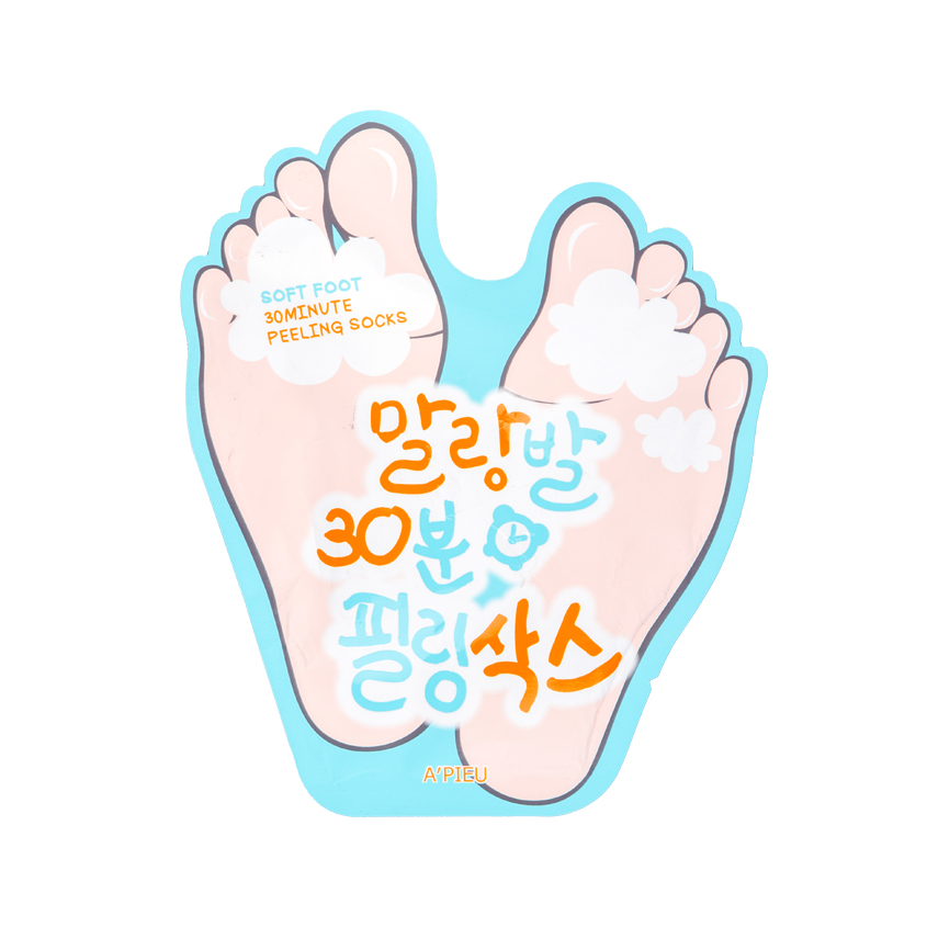 Пилинг для ног APIEU SOFT FOOT отшелушивающий с АНА и ВHA-кислотами 40 мл