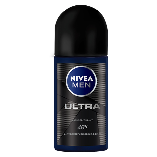 

Део-ролл муж. NIVEA MEN ULTRA Антибактериальный эффект антиперспирант 50 мл