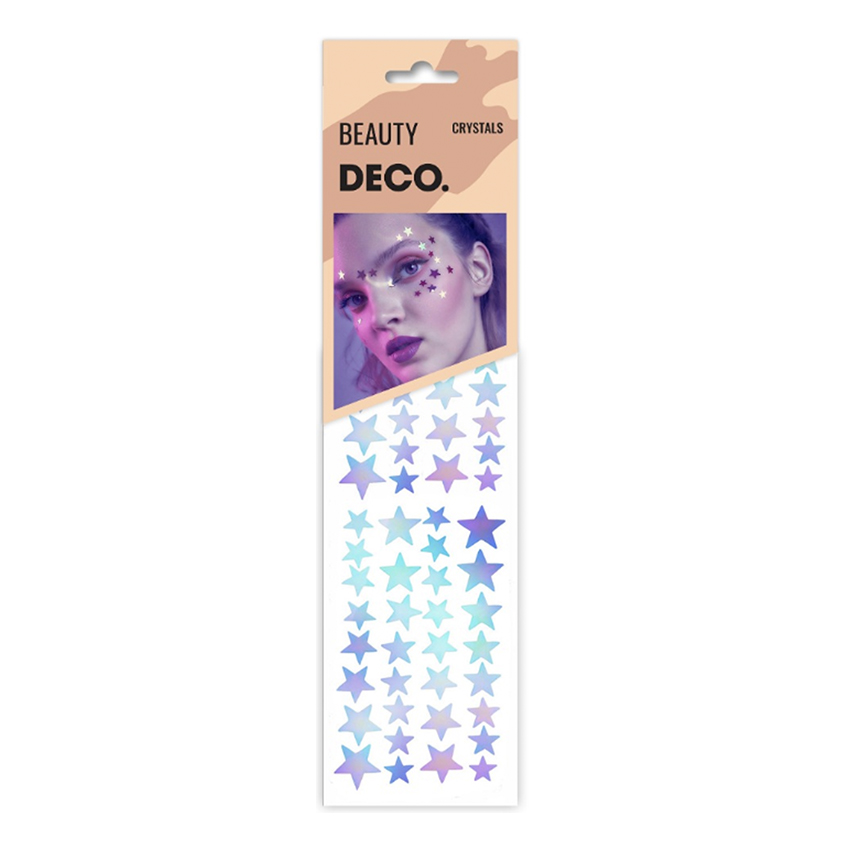 Кристаллы для лица и тела `DECO.` CRYSTALS by Miami tattoos (Party star)