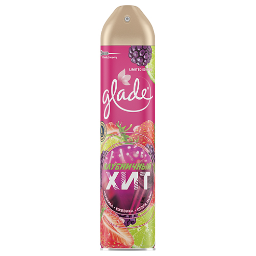 

Освежитель воздуха GLADE Клубничный хит 300 мл