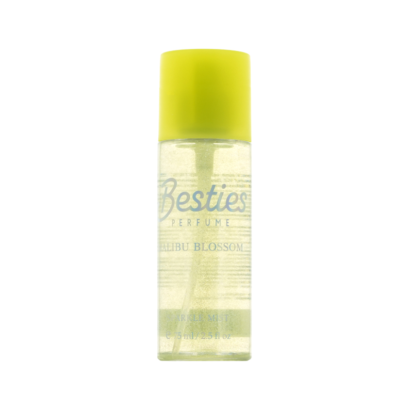 Парфюмированный мист для тела BESTIES SPARKLE MIST malibu blossom жен. 75 мл